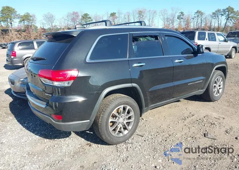 2016 Jeep Grand Cherokee Limited z USA, uszkodzony, nr VIN 1C4RJFBG3GC415324